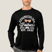 Befördert zu Pater Est. 2025 - New Dad Tri-Blend Shirt (Vorderseite)