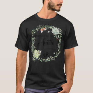 Befördert zu Tante Est 2022 Frauen Blumenstrauß Ti T-Shirt