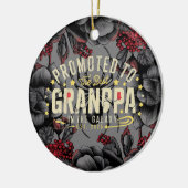 Befördert zum besten Großvater der Galaxie Keramik Ornament (Links)