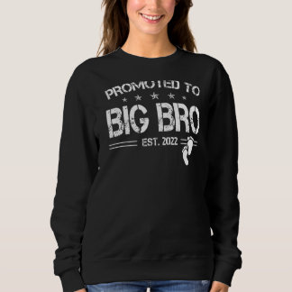 Befördert zum Big Bro 2022 für neue Bruder erste T Sweatshirt