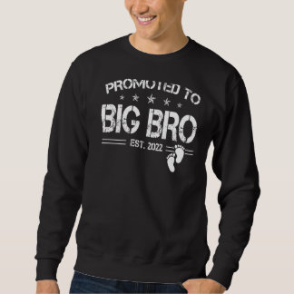 Befördert zum Big Bro 2022 für neue Bruder erste T Sweatshirt