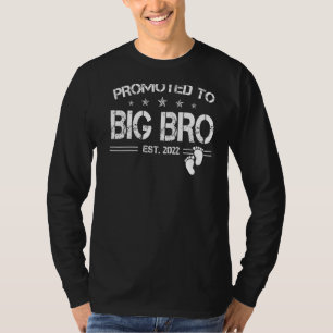 Befördert zum Big Bro 2022 für neue Bruder erste T T-Shirt