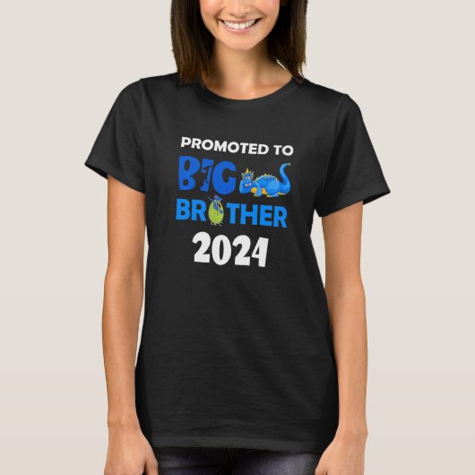 Befördert zum Big Brother 2024 Dinosaurier Schwang T-Shirt (Vorderseite)