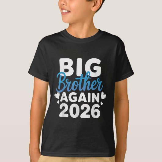 Befördert zum Big Brother 2026 T-Shirt 3. Baby an (Vorderseite)