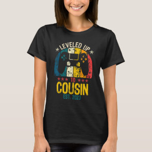 Befördert zum Cousin 2023, erhöhte Schwangerschaft T-Shirt