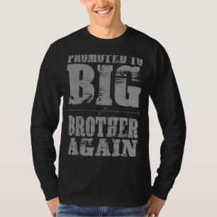 Befördert zum Großen Bruder 2022 Kinder Jungen aus T-Shirt