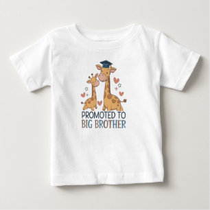 Befördert zum großen Bruder Baby T-shirt