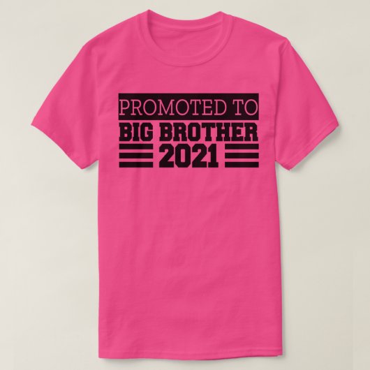 Befördert zum großen Bruder T-Shirt (Design vorne)