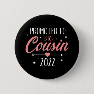 Befördert zum großen Cousin 2022 Schwangerschaftsa Button