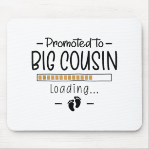 Befördert zum großen Cousin - Erste Schwangerschaf Mousepad