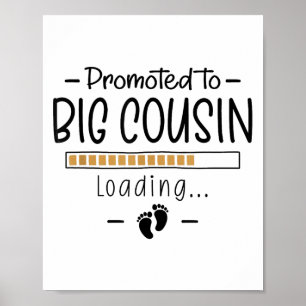 Befördert zum großen Cousin - Erste Schwangerschaf Poster