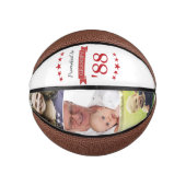 Befördert zum Großvater Basketball | Benutzerdefin (Vorderseite)