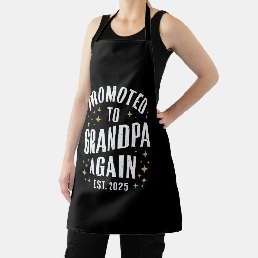 Befördert zum Großvater wieder 2025 bald Großvater Schürze (InSitu)
