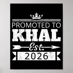 Befördert zum Khal Est 2026 neuer Onkel Reveal Vin Poster