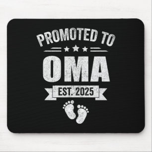 Befördert zum Oma Est 2025 Mütter Tag 1 Ne Mousepad