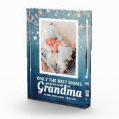 Befördert zum Oma Niedlich Stars Baby Fotoblock (Rechts)