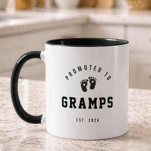 Befördert zum Opa Neuer Opa-Becher Tasse