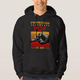 Befördert zum Pop Opa 2022 Erster Vatertag Hoodie