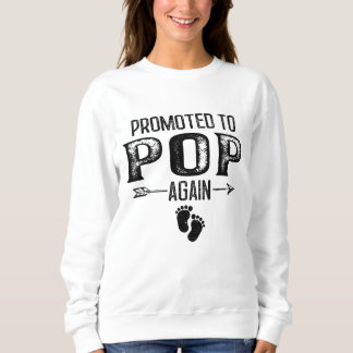 Befördert zum Pop wieder Vintager Vatertag für Vat Sweatshirt