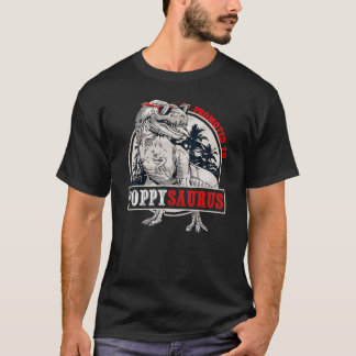 Befördert zum Poppysaurus T-Rex-Dinosaurier Lustig T-Shirt