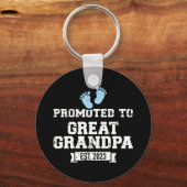 Befördert zum Urgroßvater 2023 Schlüsselanhänger (Vorderseite)