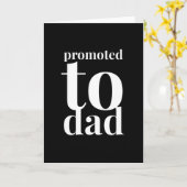 Befördert zum Vater New Daddy Karte (Gelbe Blume)