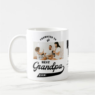 Befördert zur besten GrandPa-Foto-Schwangerschaft Kaffeetasse