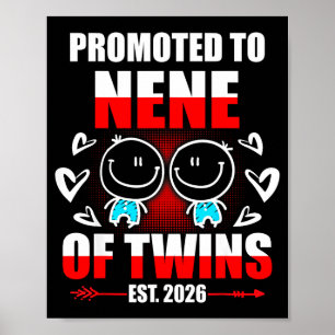 Befördert zur Nene von Zwillingen 2026 Mutterschaf Poster