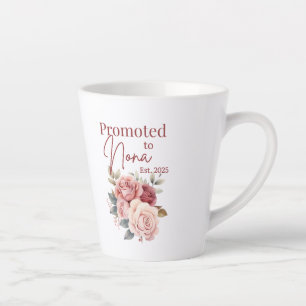 Befördert zur Nona Tasse - Großmutter-Blumengesche