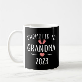 Befördert zur Oma 2023 Ankündigung der Schwangersc Kaffeetasse
