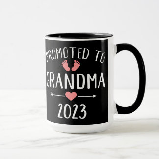 Befördert zur Oma-2023-Schwangerschaftsankündigung Tasse