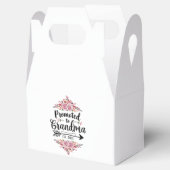 Befördert zur Oma 2025-Schwangerschaftsankündigung Geschenkschachtel (Geöffnet)