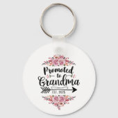 Befördert zur Oma 2025-Schwangerschaftsankündigung Schlüsselanhänger (Vorderseite)