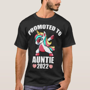 Befördert zur Tante EST. 2022 , Erster Tante 202 T-Shirt