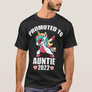Befördert zur Tante EST. 2022 , Erster Tante 202 T-Shirt