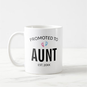 Befördert zur Tante Pregnancy Ankündigung Kaffeetasse