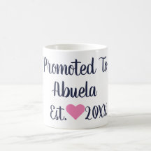 Befördert zur Tasse der abuela Marine & Pink