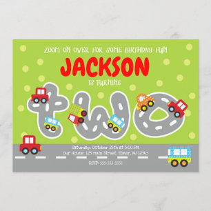 Beförderung 2. Geburtstag Einladung