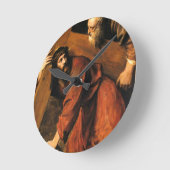 Beförderung des Kreuzes Runde Wanduhr (Winkel)
