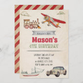 Beförderung Geburtstagseinladung Einladung (Vorne/Hinten)