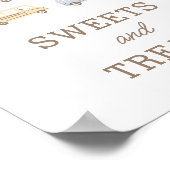 Beförderung Geburtstagspartei Süßigkeiten und Leck Poster (Ecke)