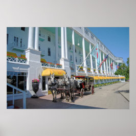 Beförderung, Grand Hotel, Insel Mackinac Poster