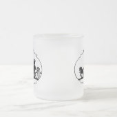 Beförderung mit gepflegtem Kleid und Geschenken Mattglastasse (Mittel)