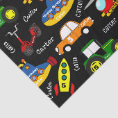 Beförderung mit Personalisiertem Namen und Alter Seidenpapier (Ausschnitt)