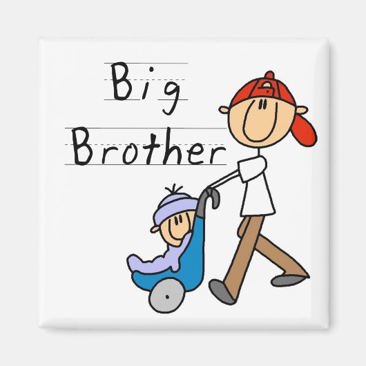 Beförderung von Big Brother Tshirts und Geschenken Magnet (Vorne)