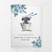 Beförderung von Haustieren Dreifach Gefaltete Karte (Cover)