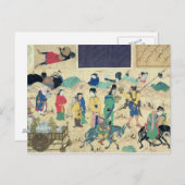 Beförderung von Keramiken Postkarte (Vorne/Hinten)