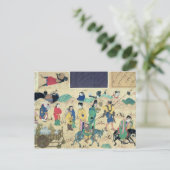 Beförderung von Keramiken Postkarte (Stehend Vorderseite)