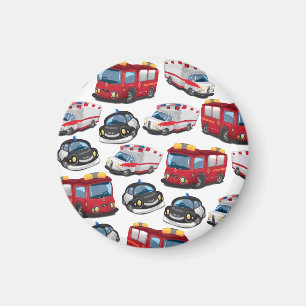 Beförderung von Polizei, Ambulanz und Feuerwehr Magnet