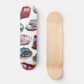 Beförderung von Polizei, Ambulanz und Feuerwehr Skateboard (Vorderseite)